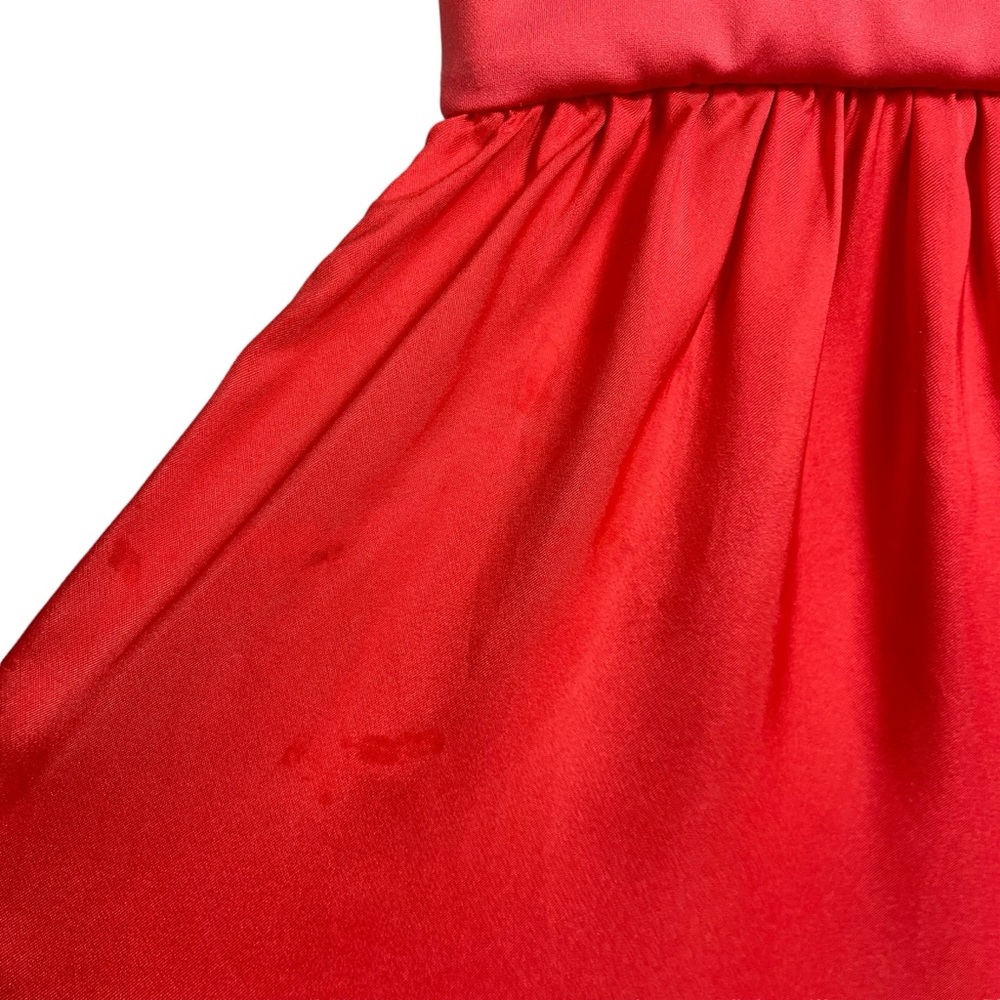 CYNTHIA ROWLEY Isla silk Dress- Orange - Picture 8 of 9